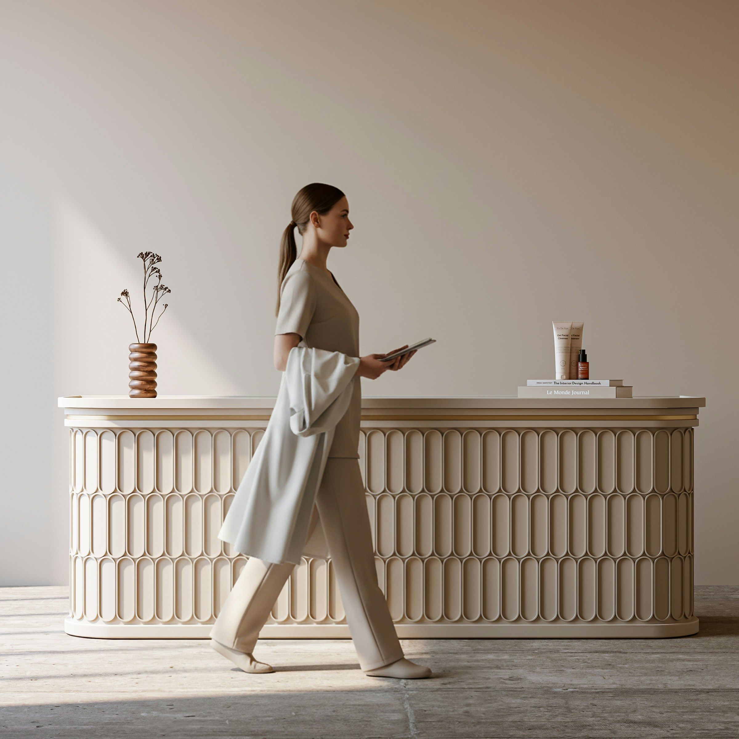 Market Confident — hospitality environment